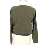 prAna Eat.Sleep.Climb Long Sleeve Graphic Tee Olive Green Size Small Photo 5