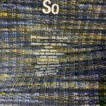 SO Kohl’s Blue Black Space Dye Bodycon Dress Photo 7