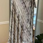 The Limited  Animal Print Long Wrap Skirt size‎ 10 with side tie Photo 0
