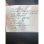 Everly  Women's Crew Neck Short Sleeve Buttons Casual Black Loose Midi Dresse L Photo 5