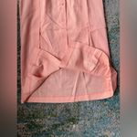 Vintage Together! button back high waist coral maxi skirt, size 10 Orange Photo 2