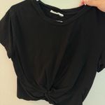 Lush Clothing Black crop top Photo 0