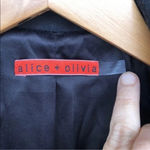 Alice + Olivia wool military coat size s Photo 3