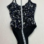 Magicsuit Louise One Piece Blueprint Underwire Bra Women Size 10 Blue Black NWOT Photo 10