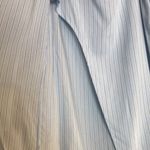 Forever 21  Blue PinStriped Midi Wrap Skirt Photo 5