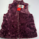 Original Use Original Reversible Faux Fur Vest Sleeveless Plush Purple Vest Size M Photo 0