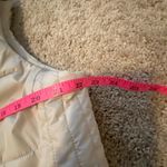 Old Navy  Light Tan Fleece-Lined Puffer Vest | Size Large Photo 5