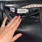 Black leather skirt Size M Photo 4