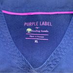 Healing Hands  Purple label navy scrub top, size XL Photo 3