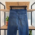 MOTHER The Triple Stack Looker High Rise Denim Blue Jeans Tie Waist, 29 Photo 9