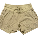 The North Face  Womens S Khaki Drawstring Waist Athletic Shorts Small Photo 0