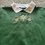 Hasting & Smith Vintage Hasting-smith Women's Holidays Christmas Green Sweatshirt Photo 3