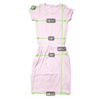 Brigitte Brianna Baseball Tee Dress size‎ M Pink Size M Photo 6