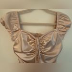 Dear Moon  Satin Light Pink Mini Dress Juniors Sz 7 Photo 1