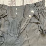 Socialite  Black High Waisted Tie Front Pocket Shorts. Size Large. Photo 6