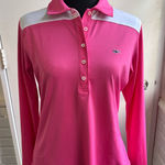 Vineyard Vines Performance Long Sleeve Pink XS Polo coastal preppy golf Photo 0