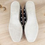 Kate Spade Knottingham Polka Dot Knit Scalloped Espadrille Flats Black White 7 Photo 7