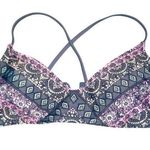 Xhilaration  Multicolored Bikini Top Size Small Photo 0