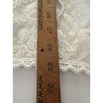 Melissa Odabash Cover Up Small White Cream Beach Dress Sheer Embroidered * Photo 8