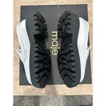 Maje NEW Leather Platform Coin Loafers White size 39 /8.5 Photo 7