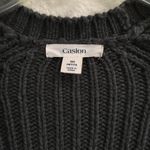Caslon  dark gray button front cardigan MP Photo 5