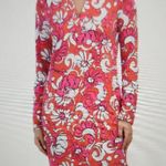 Trina Turk  Kamryn Floral Scroll Polo Mini  Dress Size L Photo 0