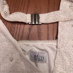 Oh Polly  St. Tropez Halter Neck Cut Out Embellished Mini Dress in White Size 6 Photo 8