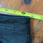 Just USA  Black High Rise Straight Leg Jeans Raw Hem size 28 6 Photo 3