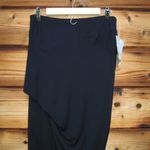 Young Fabulous and Broke NWT Sassy Asymmetrical Maxi Skirt in Dark Blue Photo 6