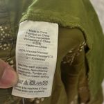 Madewell  Printed Floral Batik Green Pull On Shorts Size Large Photo 4