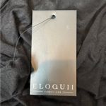 Eloquii  black long sleeve turtleneck top open cutout back black size 22/24 NWT Photo 4