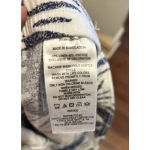 Nautica Linen Blend Blue Outdoors Casual Comfort Everyday Ladies Shorts Large Photo 6