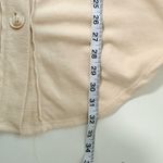 Maurice's North Shore Shacket Solid Cream Oversized Button Down Photo 6