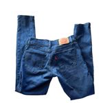 Levi Strauss & CO. Levi Strauss Blue corduroy skinny jeans Photo 1