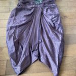 Bebe  strapless mini dress with embellishments ruching & tu;ip skirt size xs Photo 7