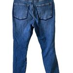 Good American Good Legs Frayed High Waist Ankle Skinny Jeans In Blue612 Photo 6