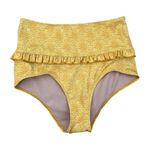 Kortni Jeane Kortni Jean Yellow High-Waisted Bikini Bottoms Photo 2