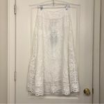Farm Rio NWT  White Swan Lake Guipure Midi Skirt Size S Photo 4