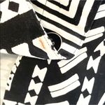 Chico's new Chico’s ☯︎︎ Alphia Aztec Print Classic Jacket ☯︎︎ Black + White ☯︎︎ Medium Photo 11