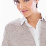 Soma  Long Heather LS Duster Sz. M  Side Splits Midi Length Lightweight Layering Photo 5