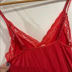 Avidlove  Lace chemise Lingerie NEW Small Babydoll nightie coral red soft sexy Photo 4