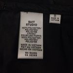 Suit Studio Black Linen Look Skirt 14 Size 8 Photo 3