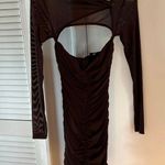White Fox Boutique Chocolate Brown Been A Minute Mini Dress Photo 4
