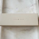 NWT LUNA C NORTE
AMETHYST ANKLET 14KT GOLD PLATED BRASS Photo 6