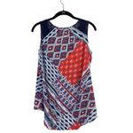Como Women's Red, Blue & White Top Size undefined Photo 1