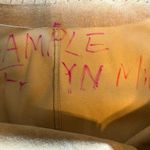 Gloria Vanderbilt  camel color suede SAMPLE skirt 30” waist Photo 3