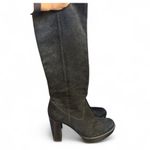 Michael Kors  size 9 suede leather tall heel boots Photo 3