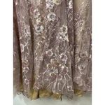 Mac Duggal Pink Floral Embellished Sleeveless Plunge Neck Gown Size 14 NWT 67481 Photo 15