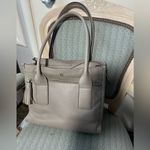 Kate Spade  Taupe Leather Tote Photo 3