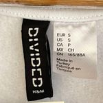 H&M NWT Divided V-Neck Cropped Sweater Vest Women's Size Small White Photo 2